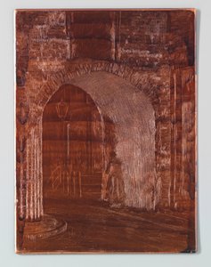 Fengselsporten i Haag for restaureringen av Willem Adrianus Grondhout (signed by artist)