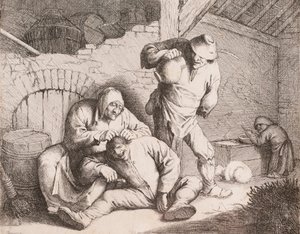 Lusefjerner, etter Anthonie Victoryns av Willem Basse