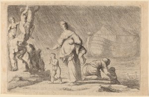 Noahs ark og flommen, 1634.