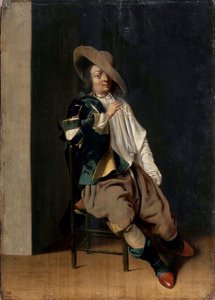 En røyker, 1600-tallet.