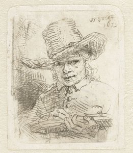 Selvportrett av Willem Drost