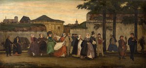 Bryllup i Antwerpen av Willem II Linnig