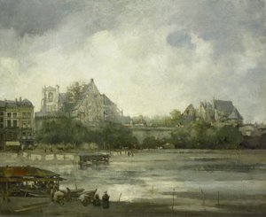 Utsikt over Nantes av Willem Leendert Bruckman