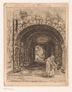 Inngangsporten til Wartburg i Eisenach L