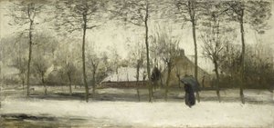 vinterlandskap av Willem Maris