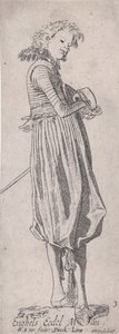 English Nobleman, from Noblemen of Different Countries, Plate 3, ca. 1615.