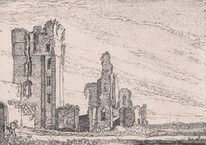 Huys te Kleef nær Haarlem, fra Versheyden Landtschapjes Various Little Landscap..., ca. 1616.