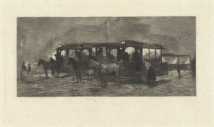 Square om natten av Willem Steelink (II)
