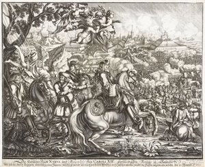 Slaget ved Narva 19. november 1700 av Willem Swidde