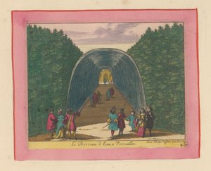 Wasserbecken in den Gärten von Versailles