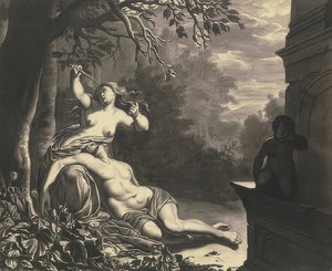 Pyramus og Thisbe av Willem Van Mieris