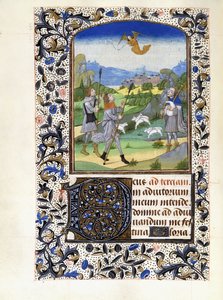 Hyrdenes bebudelse, ca. 1480