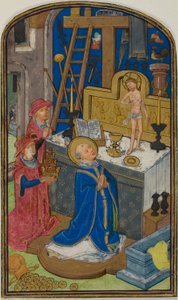 St. Gregory-messen, fra en timebok