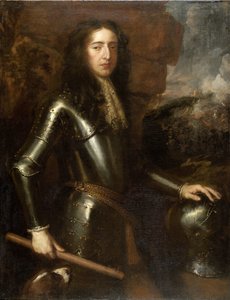 Portrett av Vilhelm III (1650-1702), Prins av Oransje av Willem Wissing (manner of)