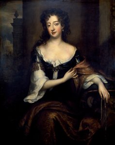 Portrett av Mary Butler, hertuginne av Devonshire (olje på lerret)