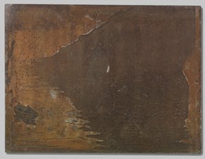 Utsikt over Waterloo Bridge i tåken i London av Willem Arnoldus Witsen