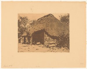 Åpen låve i Brabant av Willem Arnoldus Witsen