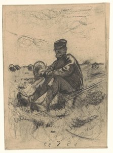 Sittende gjeter av Willem Arnoldus Witsen