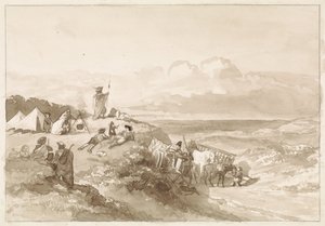 Bivuakk i et kupert landskap