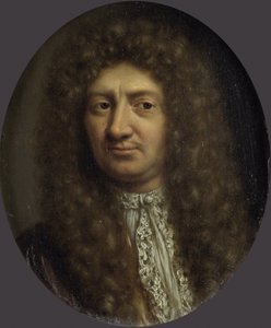 Portrett av en mann av Willem van Mieris (attributed to)