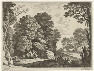 Cephalus og Procris Italienske landskap (serietittel)