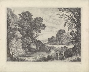 Pan og Syrigs av Willem van Nieulandt (II)
