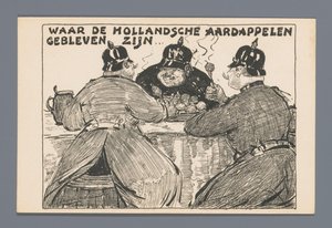 Hvor de nederlandske potetene har blitt av... (tittel på objekt) av Willem van Schaik