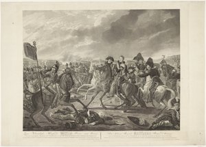 Hans kongelige høyhet William Prince of Orange i det strålende slaget ved Waterloo, 18. juni 1815, såret i seiersøyeblikket / Son Altesse Royale Guillaume Prince d