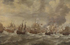 Episode fra Four Days Naval Battle i juni 1666