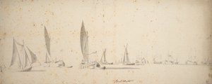  av Willem van de the Elder Velde