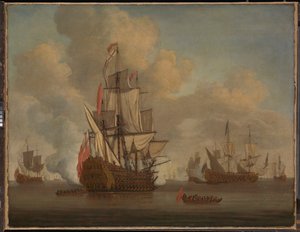  av Willem van de the Elder Velde