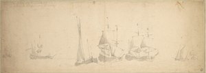  av Willem van de the Elder Velde