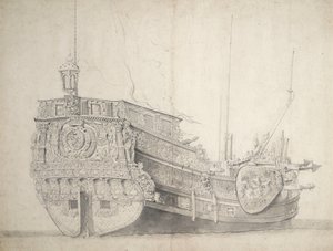  av Willem van de the Elder Velde
