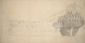  av Willem van de the Elder Velde