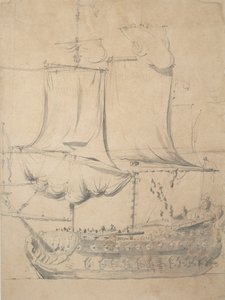  av Willem van de the Elder Velde