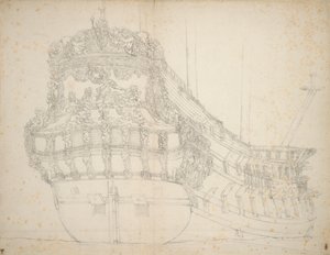  av Willem van de the Elder Velde