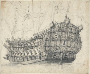  av Willem van de the Elder Velde