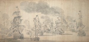  av Willem van de the Elder Velde