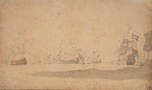 av Willem van de the Elder Velde
