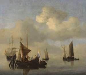 Havlandskap i rolig vær