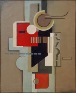 Maschine mit rotem Quadrat