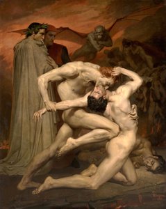 Dante og Virgile av William-Adolphe Bouguereau