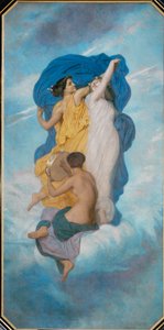 Dansen, dekorasjon til en stue (olje og voks på lerret) av William-Adolphe Bouguereau
