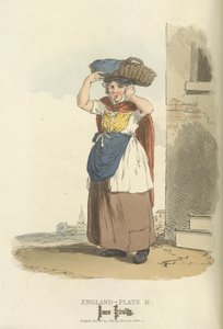 Billingsgate Fish-Woman av William (after) Alexander