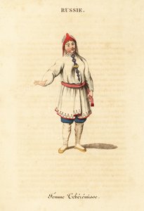 Sommerkjole av en Mari-kvinne av William (after) Alexander