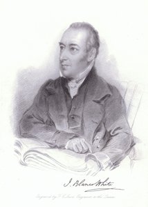 Joseph Blanco White , spansk teolog og poet (gravering) av William (after) Behnes