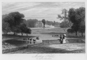 Mistley Hall, setet til Lord Rivers (gravering)