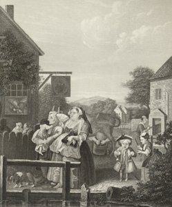 Kveld - London - av William (after) Hogarth