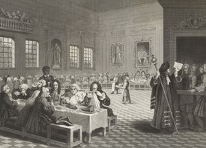 Goodchild i Guildhall - av William (after) Hogarth