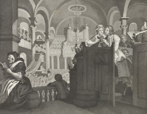 Goodchilds fri søndag - av William (after) Hogarth